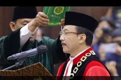 Suhartoyo Resmi Dilantik Jadi Ketua Mk Gantikan Anwar Usman Harian