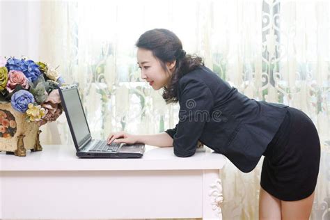 Asian Office Lady Stock Image Image Of People Businesswoman 117370139