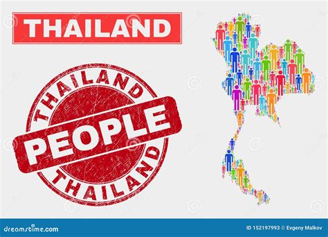 Thailand Population Density Map