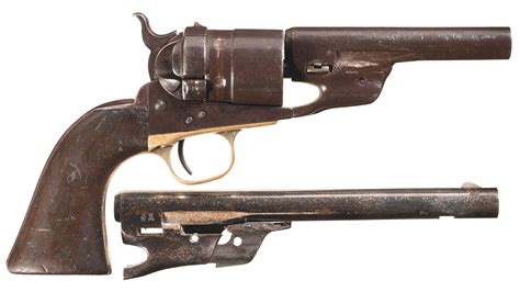 Modified Us Colt Model 1860 Army Richards Conversion Revolver Rock