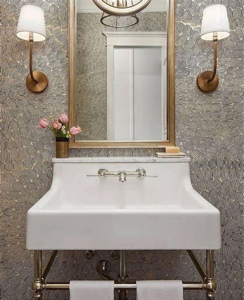 Vintage and reclaimed units fitted with a sink or. Small Bathrooms | Powder room vanity, Powder room small ...