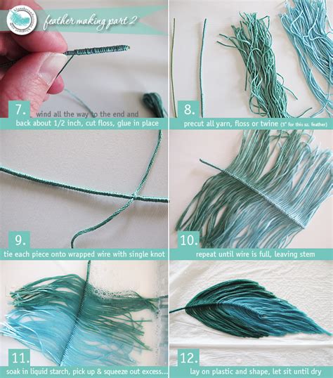 Feathers Craft Tutorial Infarrantly Creative