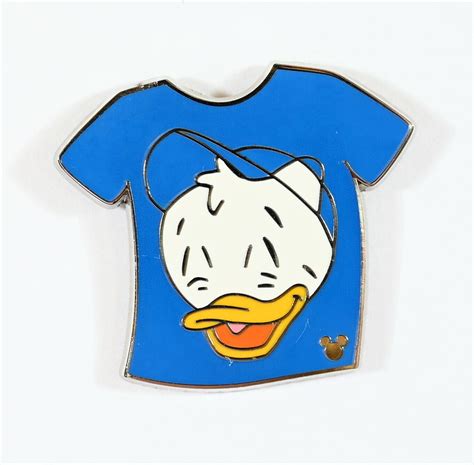 Disney Pin 33188 Wdw Cast Lanyard Series 3 Duck T Shirt Blue Dewey Authentic Ebay