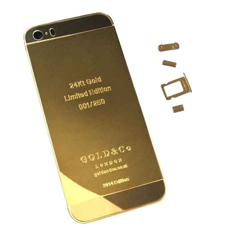 The limited edition game console from caviar is provided with no less than 20 kilograms of gold. For iPhone 5S 24K 24Kt 24Ct Limited Edition Gold/Gold ...
