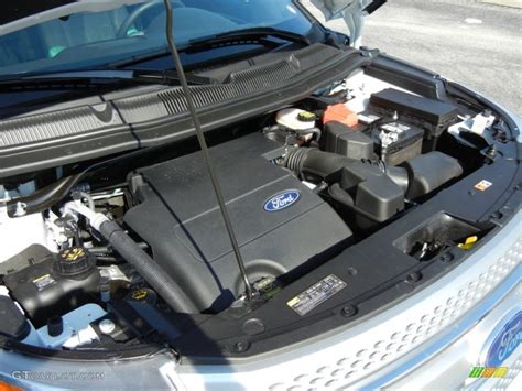 2012 Ford Explorer Xlt 4wd 35 Liter Dohc 24 Valve Tivct V6 Engine