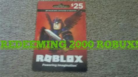 Redeeming My 25 Roblox T Card Youtube