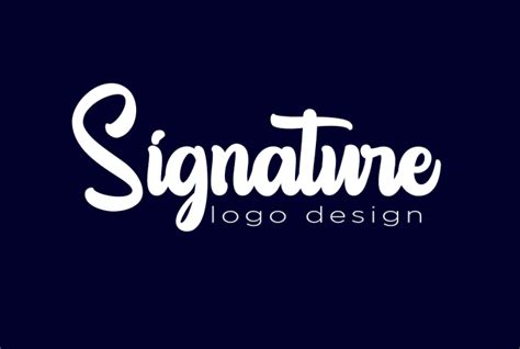 Design A Modern And Professional Signature Logo By Marziakhan Fiverr