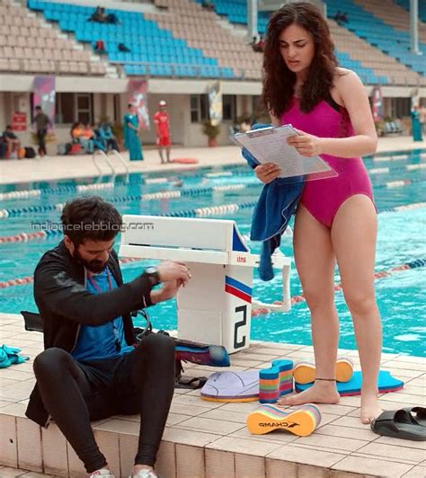 Radhika Madan Bollywood Shiddat 16 Hot Swimsuit Hd Caps