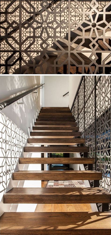 By miranda silva you may go up and down them dozens of times a day, but stairs rarely get the atte. unique staircase wall decorating - DecoRecent | Handrail ...
