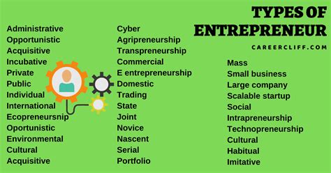 28 Types Of Entrepreneur What Do You What To Be