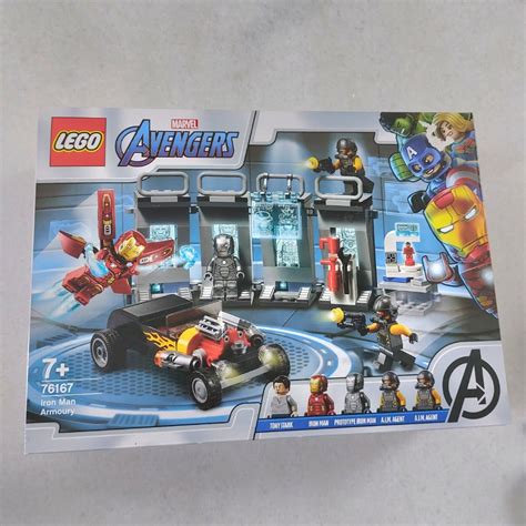 Lego Marvel Super Heroes 76167 Iron Man Armory Newmisb Shopee Malaysia