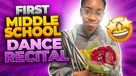 My Daughters First Middle School Dance Recital Dancerecital Dance Vlog Win Big Sports