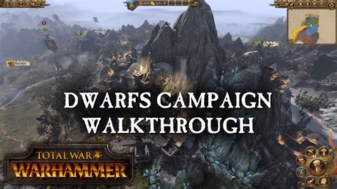 Warhammer fantasy doesn't deviate from this. Total War: Warhammer Video Shows Dwarf Campaign Action