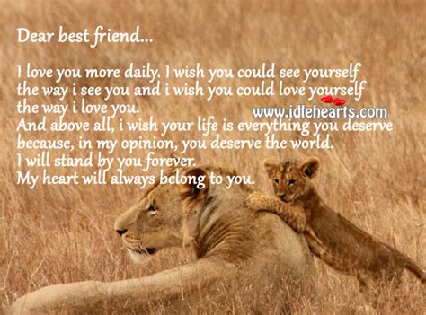Showing search results for dear ex bestfriend sorted by relevance. My heart will always belong to you - IdleHearts