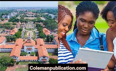 The University Of Ghana 20232024 Admission Form Out Check Application