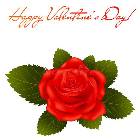 Valentine S Day Background With A Bouquet Of Red Roses Stock Vector