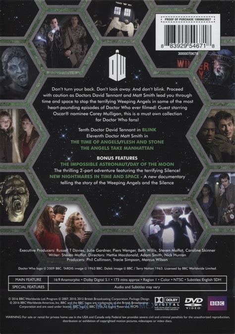 Doctor Who Weeping Angels Dvd 2015 Dvd Empire