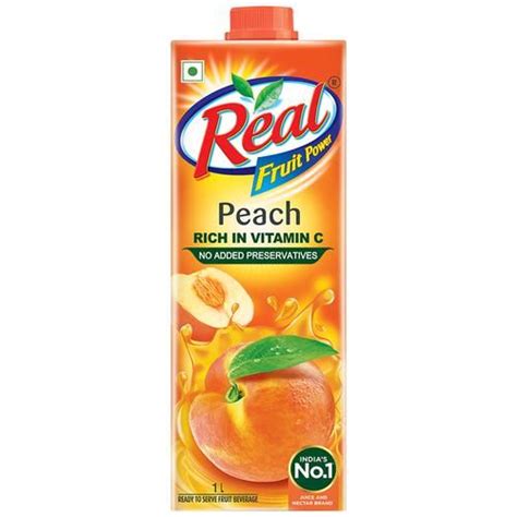 Buy Real Juice Fruit Power Peach 1 L Online At The Best Price Of Rs 99