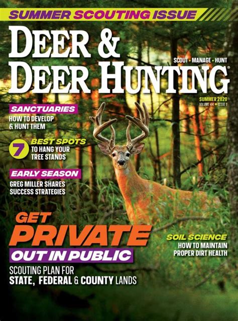 Deer And Deer Hunting Magazine Subscription Magazine