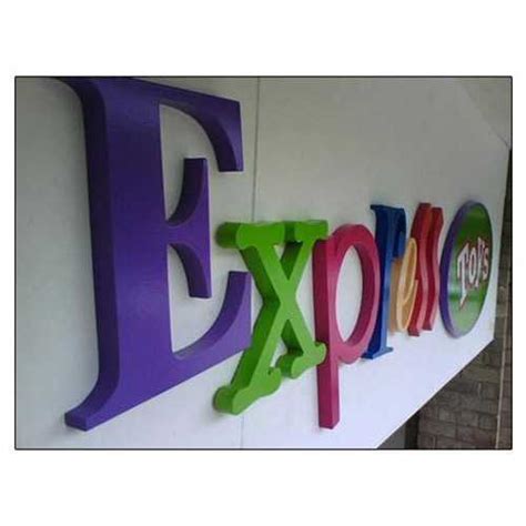 Acp Board With Acrylic Letter Acp Board With Acrylic Letter Buyers