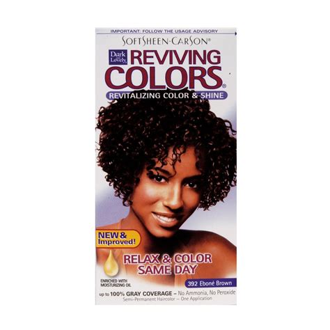 Dark And Lovely Reviving Semi Permanent Hair Color Kit