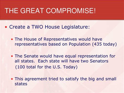 He or she will have created an organisation that can deal with the demands placed on it as a public company. PPT - Constitutional Convention & The Great Compromise ...