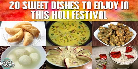 20 Sweet Dishes To Enjoy In This Holi Festival Crazy Masala Food
