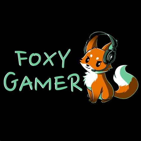 Foxy Gamer T Shirt Mens S Cute Fox Drawing Cute Drawings Cute
