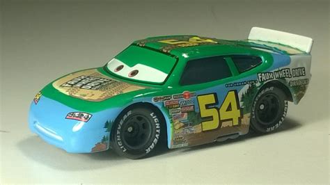 Disney Cars Faux Wheel Drive 54 Motor Speedway Of The South Racer