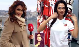 TV Host Nearly Got Sacked From Serbian Football Club Channel As She Was