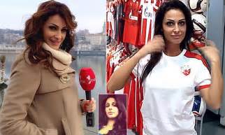 Tv Host Nearly Got Sacked From Serbian Football Club Channel As She Was