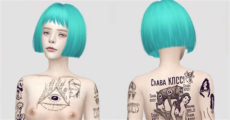 Sims 4 Ccs The Best Tattoos By Magic Bot