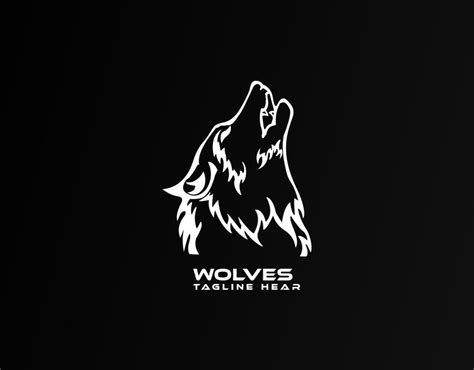 Wolf Logo Design On Behance