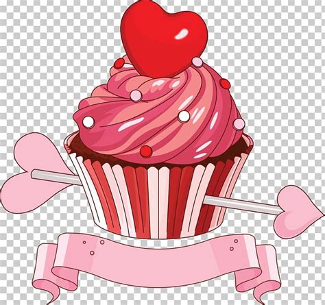 Muffins Clipart Valentines Day Cupcake Muffins Valentine