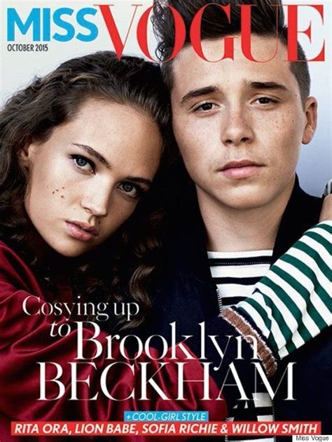 Brooklyn Beckham Lands His First Vogue Cover On October Miss Vogue