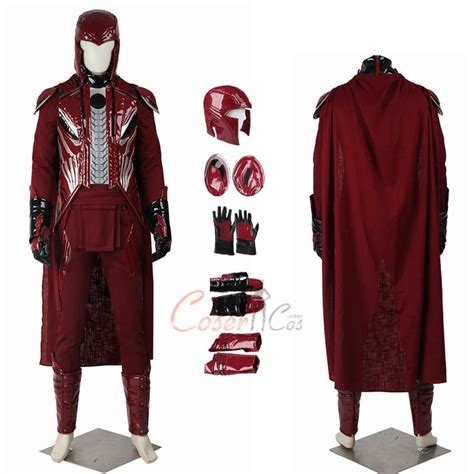 Magneto Costume X Men Apocalypse Cosplay Erik Lensherr Full Set