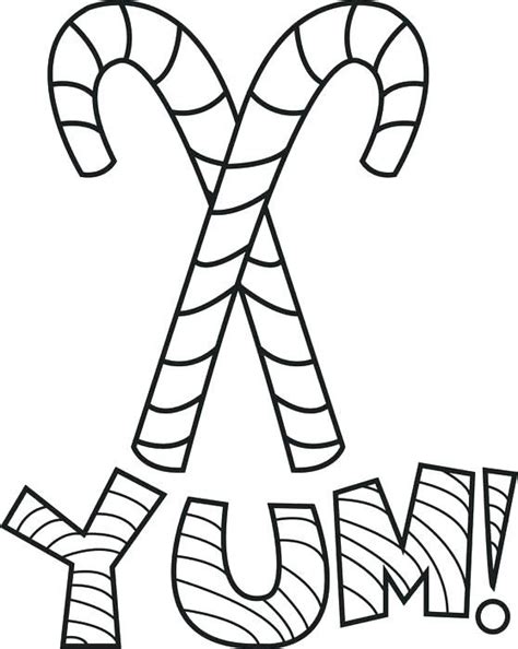You can easily print or download them at your convenience. Candy Cane Coloring Pages | Candy cane coloring page ...