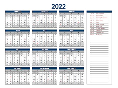 2022 Calendar New Zealand In 2021 March June Holidays And Observances