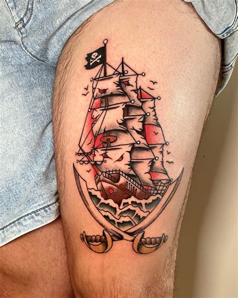 Ship Tattoo Ideas And Meanings Inspired By The Ocean