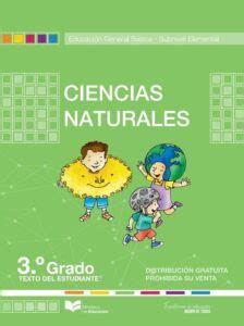 Libro De Ciencias Naturales De Tercer Grado De EGB Resuelto 2023