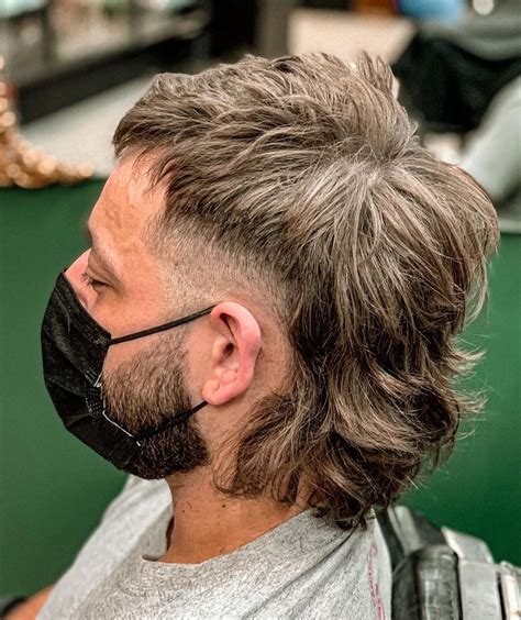 Modern Mullet Haircut Mens Mullet Short Mullet Mullet Fade Trendy