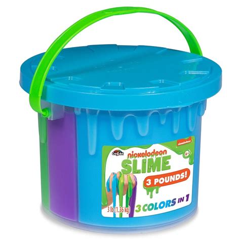 I noticed videos popping up all over the place for slime and now it's everywhere. Nickelodeon Slime Tri Color 48-oz. Tub by Cra-Z-Art ...