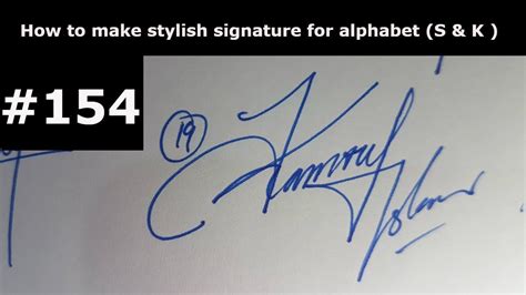 √ Signatures For Names Starting With S