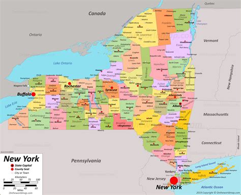 Map Of Ny Counties And Towns Cities And Towns Map My XXX Hot Girl