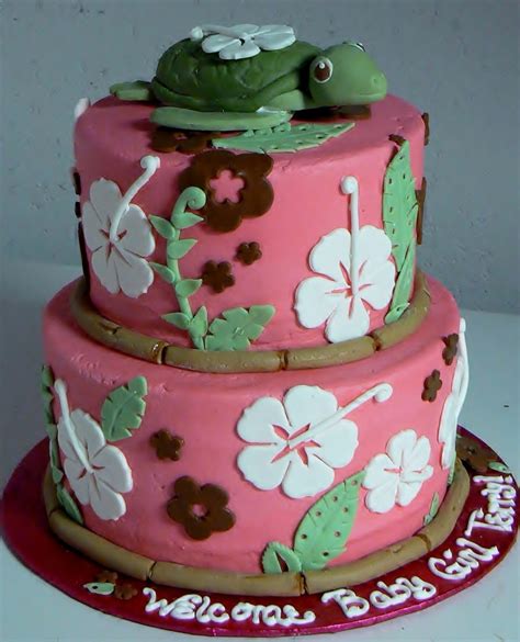 Tropical Turtle Cake