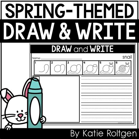 Spring Directed Drawing And Writing Pages Katie Roltgen Teaching