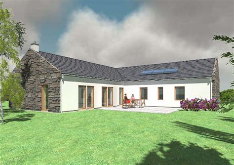 Irish Cottage House Plans Square Kitchen Layout