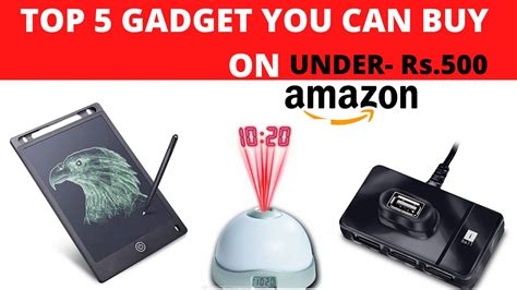 Top 5 Gadgets You Can Buy On Amazon Under ₹500 Cheap And Best