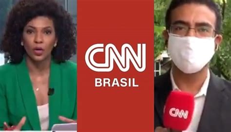 CNN Brasil Jornalista recebe ligação ao vivo comete erro e é tirado do ar