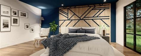 Create A Bold Look With Navy Blue Bedroom Decor